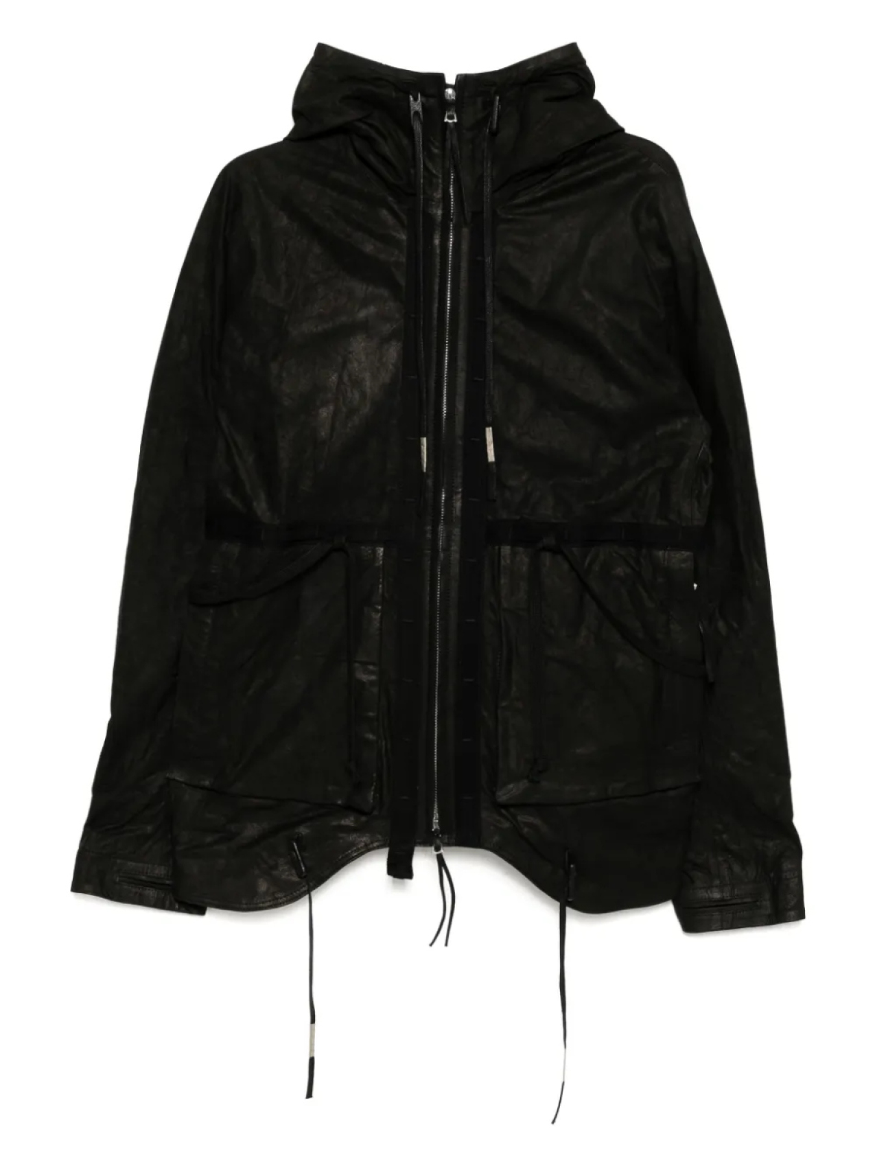 

Кожаная куртка Boris Bidjan Saberi, черный