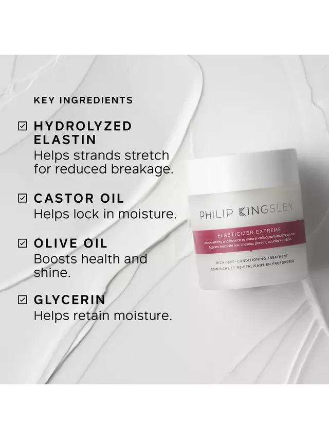 Маска для лица Philip Kingsley — Увлажняющая Elasticizer Extreme Conditioning Treatment, 150 мл — фото 3