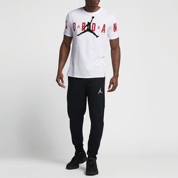 Спортивные штаны Air Jordan Flight Lite Cuffed Bundle Feet Sports Pants Black, черный — фото 4