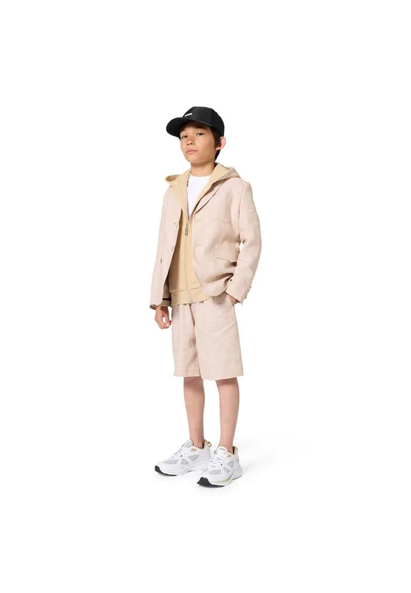 Церемониальный пиджак Boss Kidswear, Stone