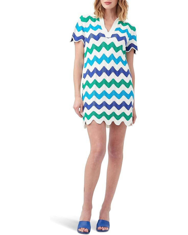 

Платье Trina Turk Lido Beach, цвет Admiral Blue Multi