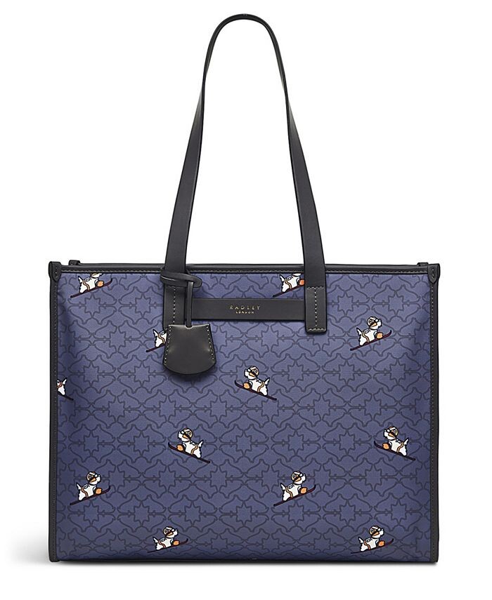 

Heirloom Ski Dog Полиэстер с большой молнией на плече Radley London, синий