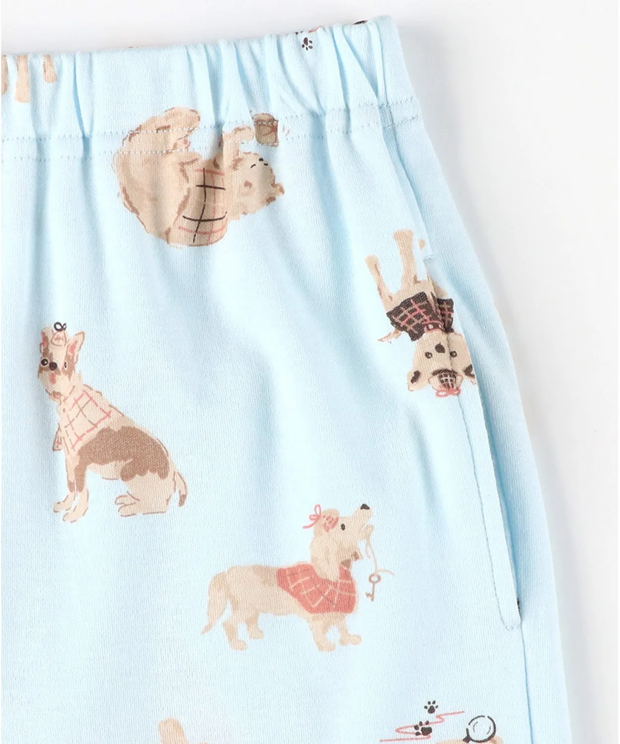 Пижамные брюки Waninal Wacoal Kids унисекс, длинные, хлопок, фиолетовый — фото 4