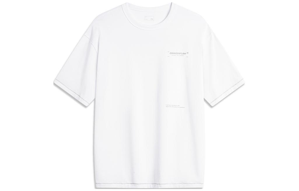 

Футболка LiNing унисекс стандартная белая