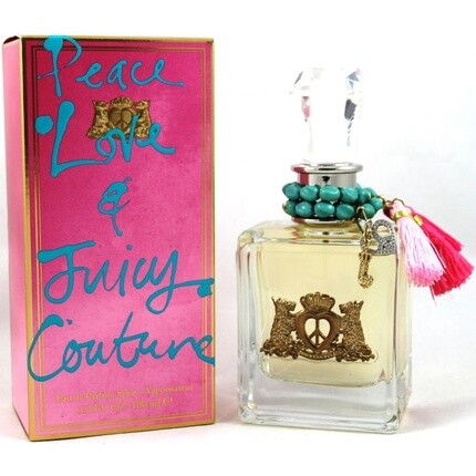 

Peace Love Парфюмированная вода-спрей 3,4 унции/100 мл, Juicy Couture