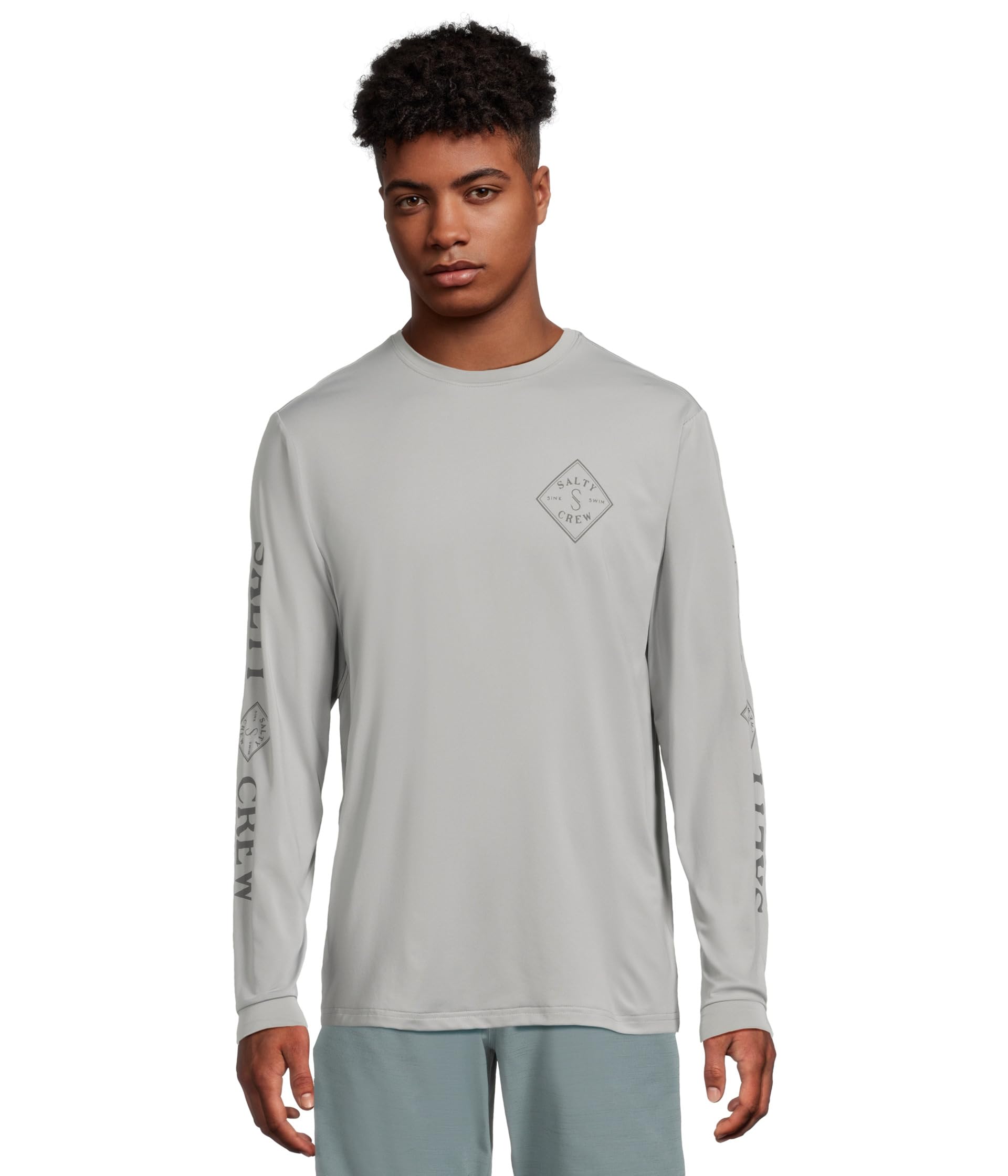 

Рубашка Salty Crew Tippet Sunshirt, серебряный