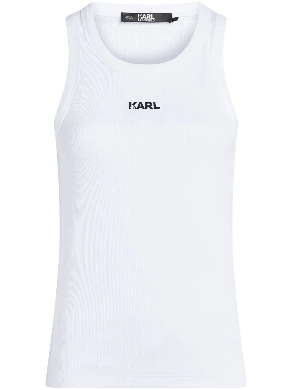 

Топ без рукавов Karl Logo Karl Lagerfeld, белый