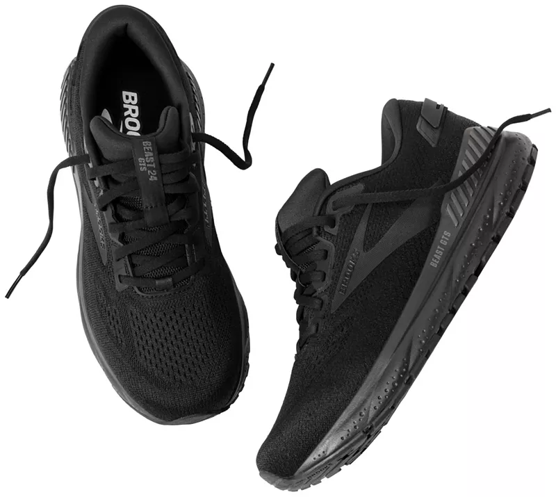 Мужские кроссовки Brooks Beast GTS 24, цвет Black/Ebony — фото 2