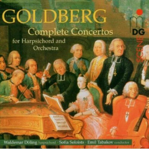 

CD диск Goldberg / Dolig / Tabakov: Complete Harpsichord Concertos