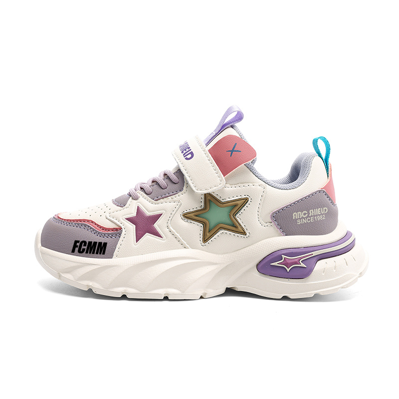 

Детские сандалии FCMM, бежевый/фиолетовый