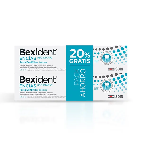 

Зубная паста для профилактики гингивита Bexident Encías Pack Isdin, 1 UD