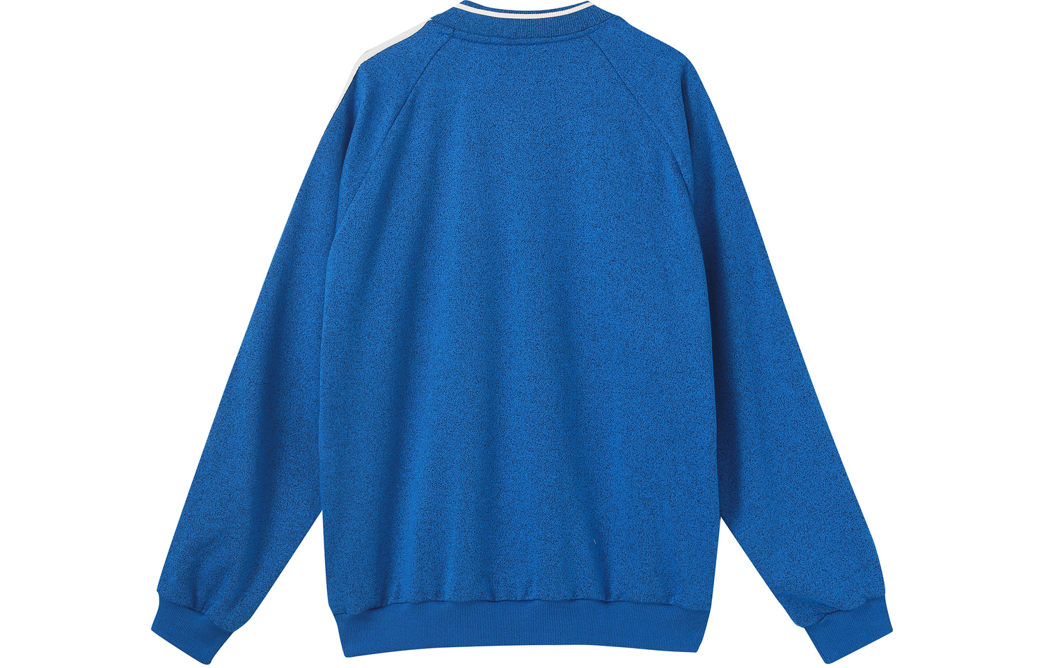 Adidas Originals Мужская толстовка SS23 Adicolor в стиле 70-х, синяя, с круглым вырезом, средней толщины, стандартного размера — фото 4