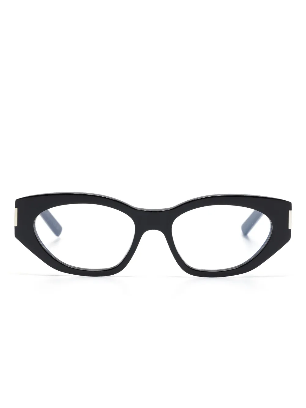 

Очки в оправе 'кошачий глаз' Saint Laurent Eyewear, черный