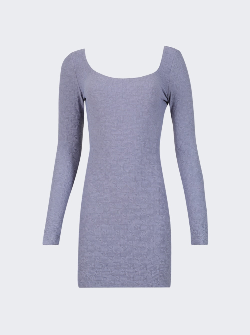 

Платье с длинным рукавом alexanderwang.t, цвет vintage blue