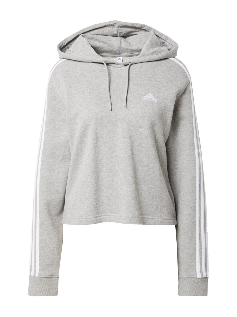 

Спортивная толстовка ADIDAS SPORTSWEAR Athletic Essentials 3-Stripes French Terry, цвет mottled grey