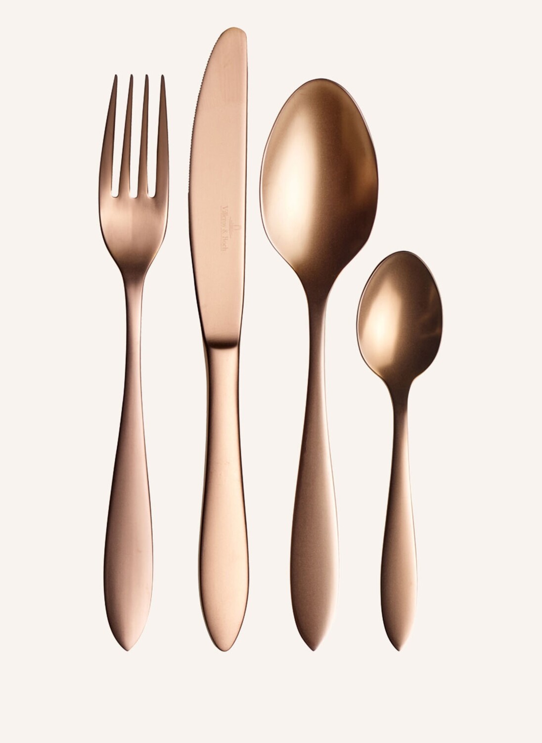 

Набор столовых приборов Villeroy Boch Tafel 16 шт MANUFACTURE CUTLERY, золотой