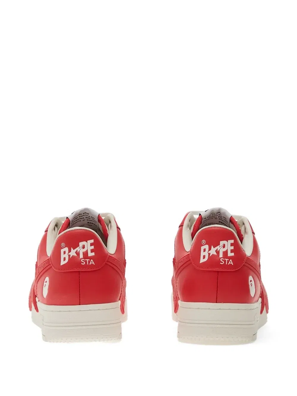 Кроссовки Bape Sta Os 2 M2 A BATHING APE, красный — фото 3