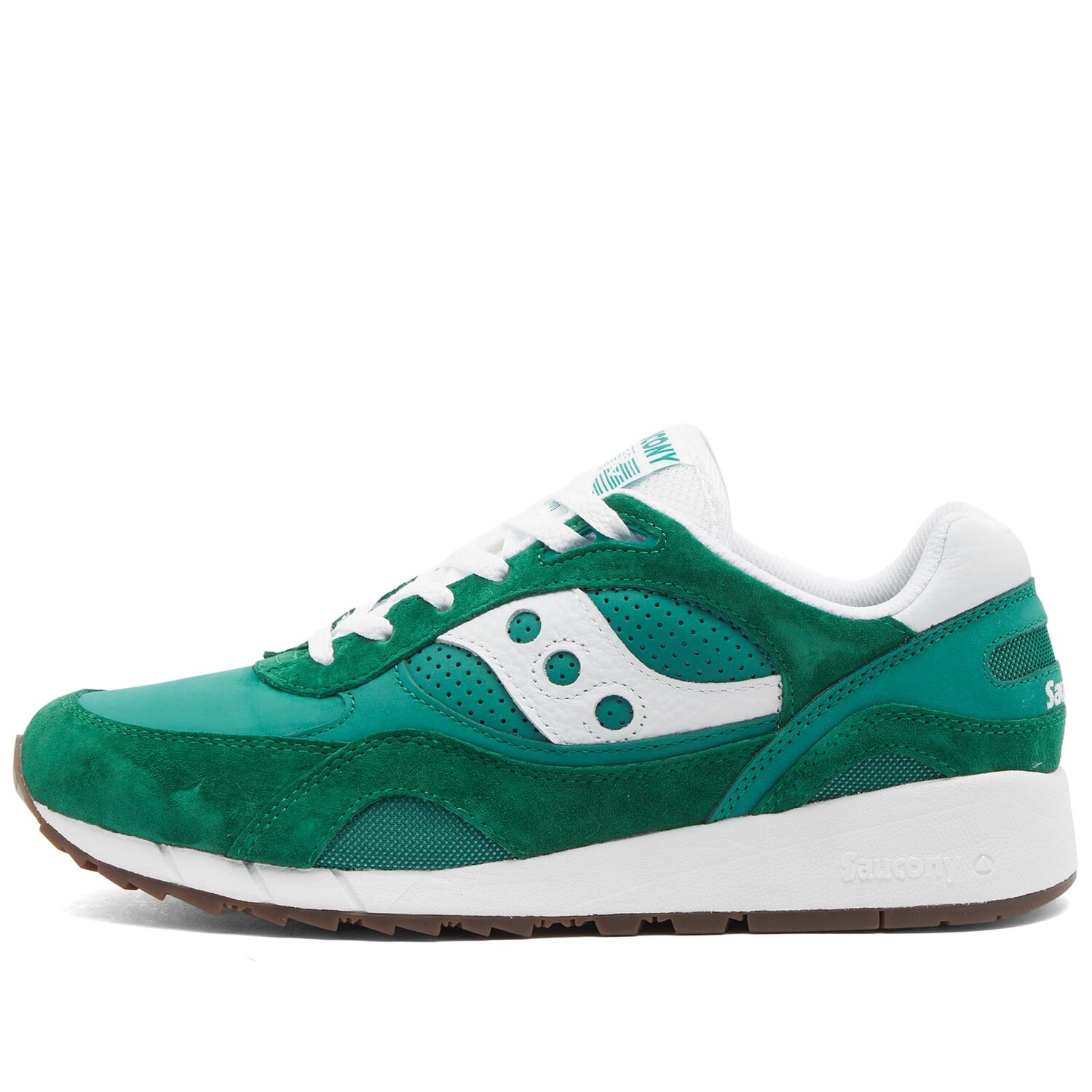 

Кроссовки Saucony Shadow 6000, цвет Green & White