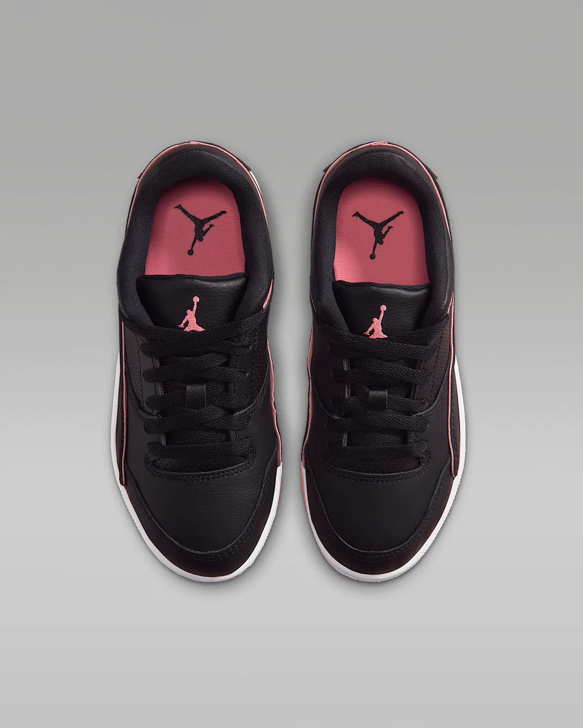 Детские кроссовки Jordan Flight Court, Black/White/Pink Gaze — фото 4
