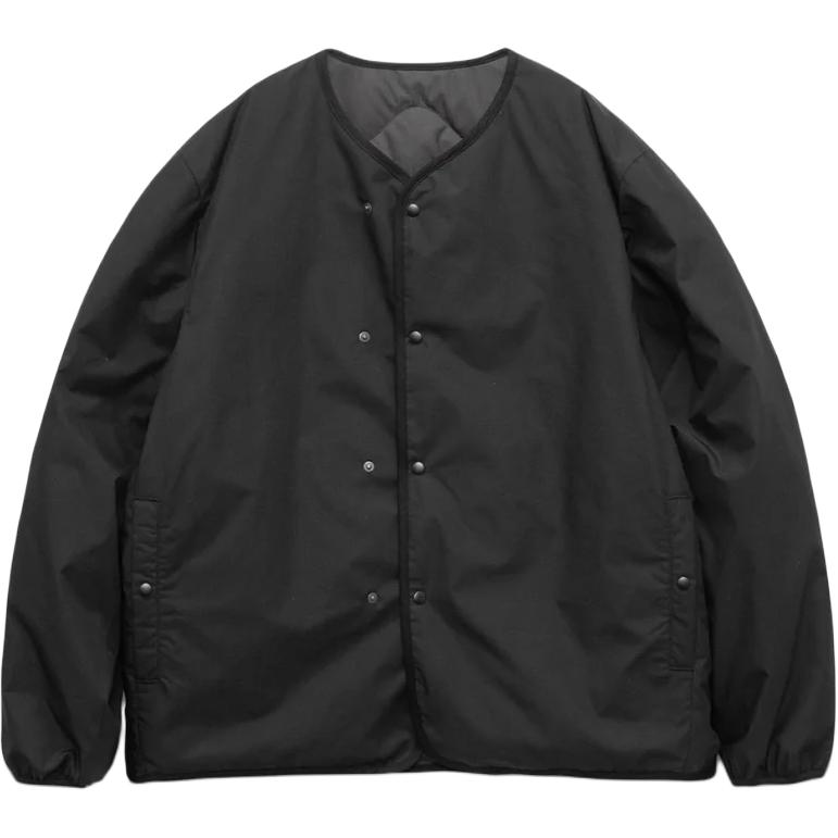 

Nanamica Реверсивная пуховая куртка кардиган унисекс, Black