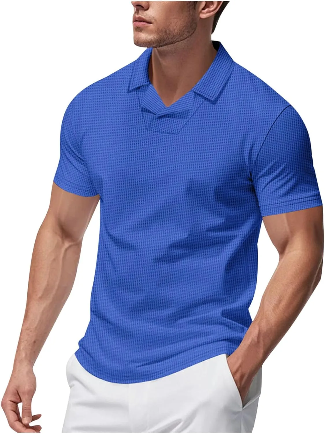 

Мужская футболка с коротким рукавом и воротником, влагоотводящая, для гольфа и пляжа