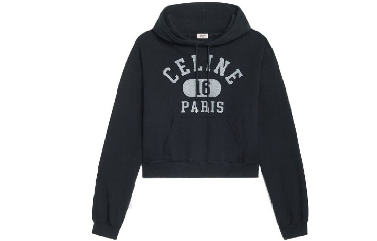 

Толстовка женская черная Celine