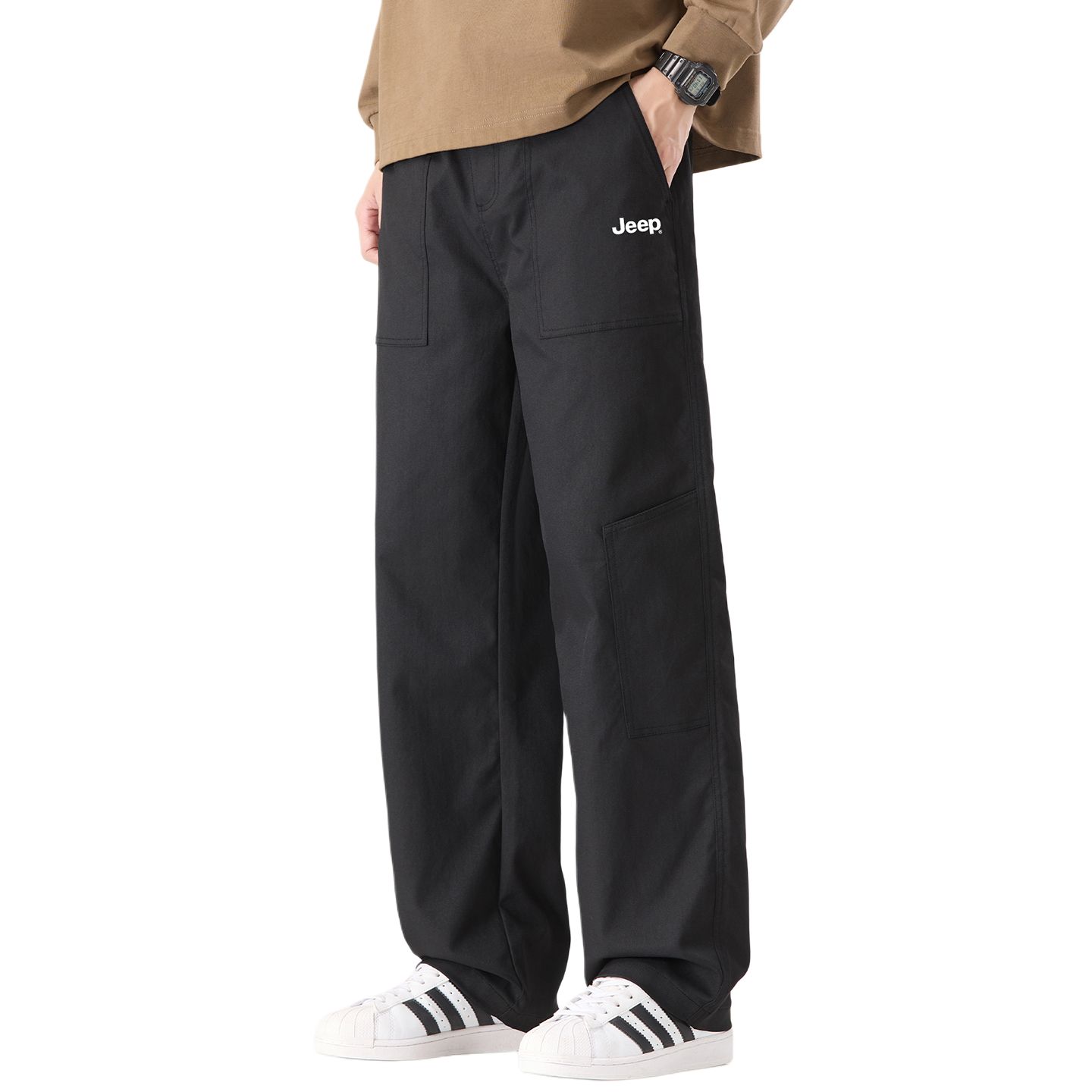 

Брюки Casual Leisure Collection Unisex Jeep, черный