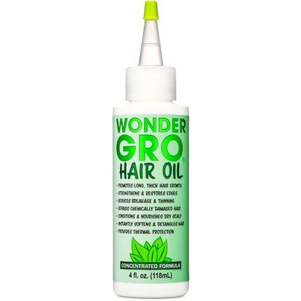 

Масло для роста волос и термозащита 4 жидких унции Wonder Gro