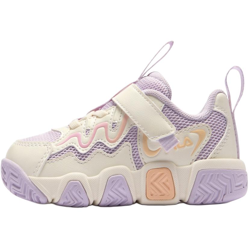 

Классические детские баскетбольные кроссовки baby FILA KIDS, светло-лавандовый/белый