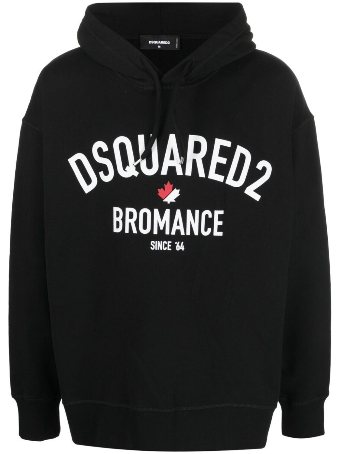 

Dsquared2 худи с логотипом и принтом Bromance, черный