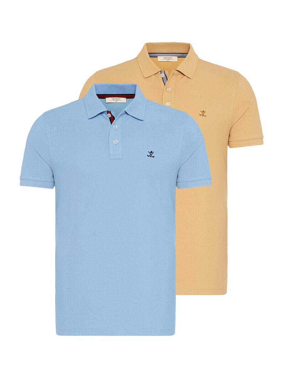 

Футболка Antioch, цвет Light blue/Light yellow