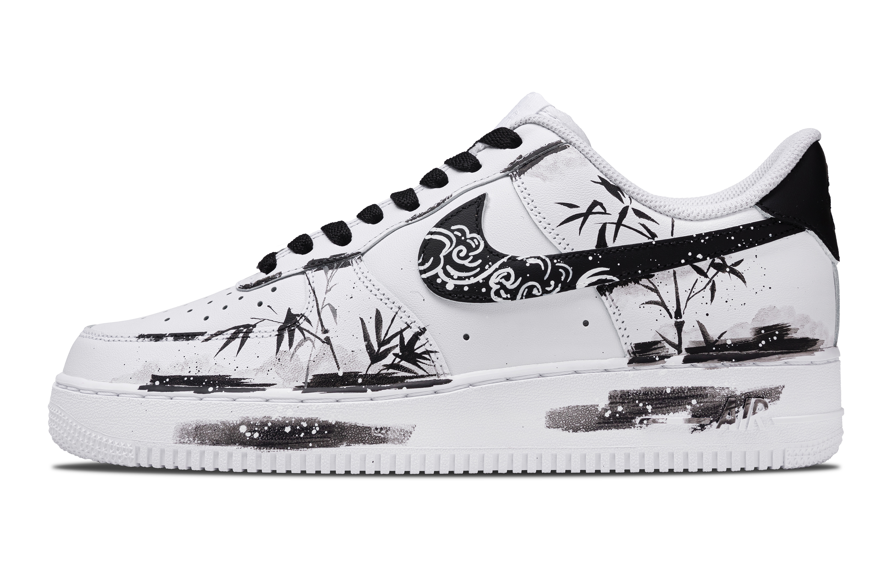 

Nike Кроссовки Air Force 1 Balance Low Top для скейтбординга, мужские, черные