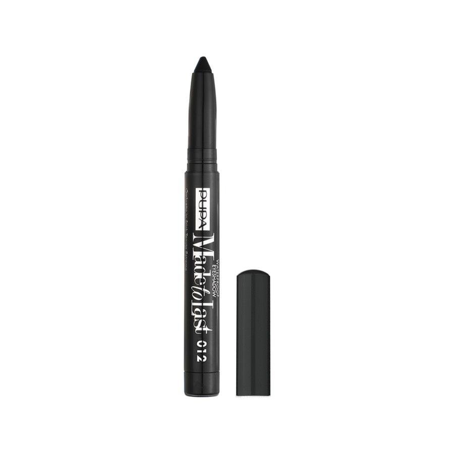 

Тени для век made to last waterproof eyeshadow Pupa Milano, 12 - extra black, вес 1.4 гр.