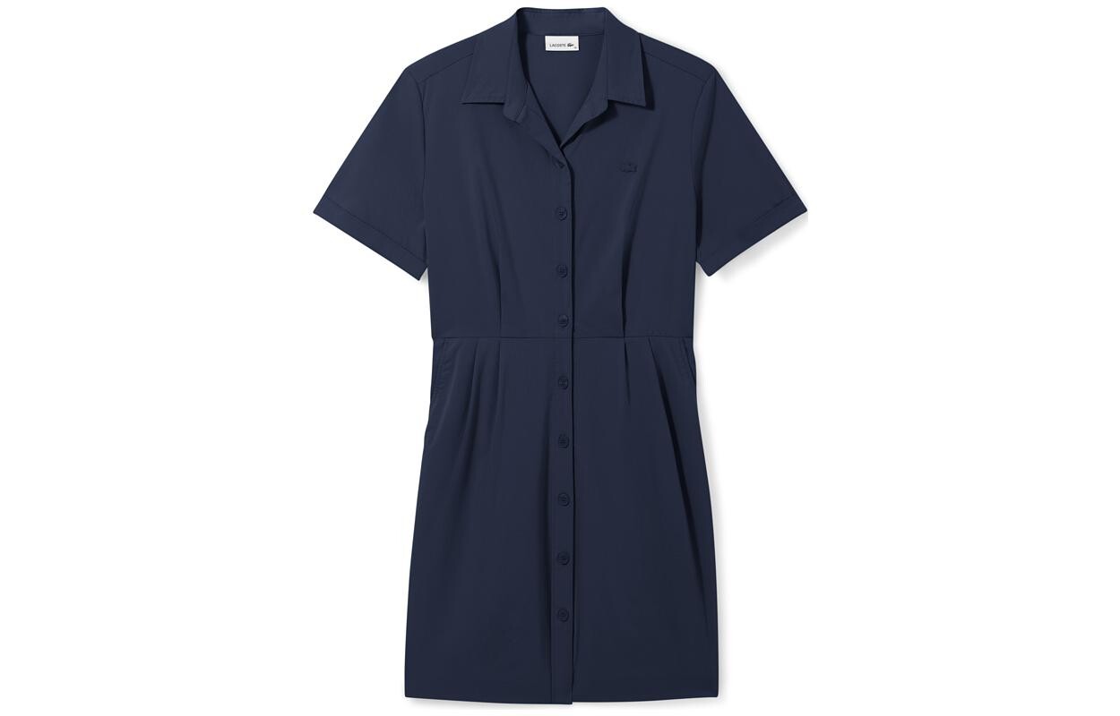 

LACOSTE Женское платье с короткими рукавами, цвет Blue