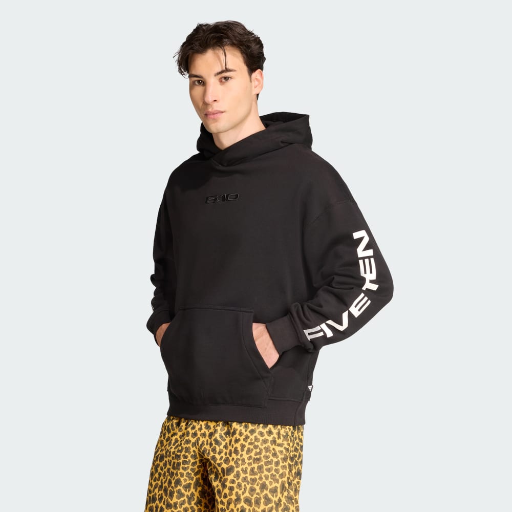 

Спортивное худи Adidas Five Ten Logo Hoodie, черный