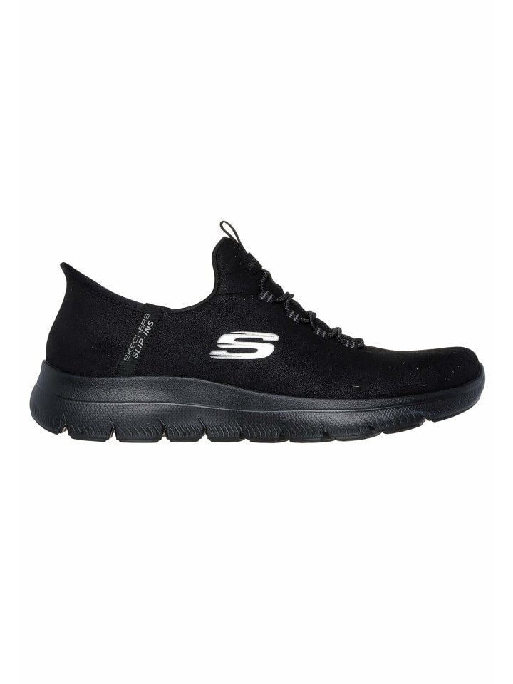 Сандалии на плоской подошве Skechers, черный — фото 2
