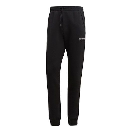 

Спортивные штаны Men's adidas originals P Sweatpants Solid Color Stay Warm Fleece Lined Bundle Feet Sports Pants/Trousers/Joggers Black, черный