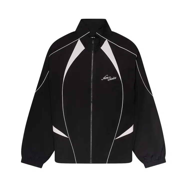 Техническая куртка на молнии Acne Studios, черный