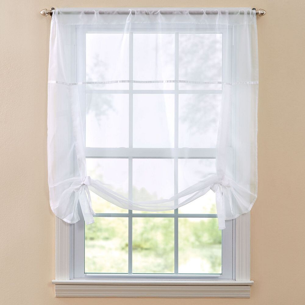 

Оттенок Brylanehome Bh Studio Sheer Voile Tie-up BH Studio, белый