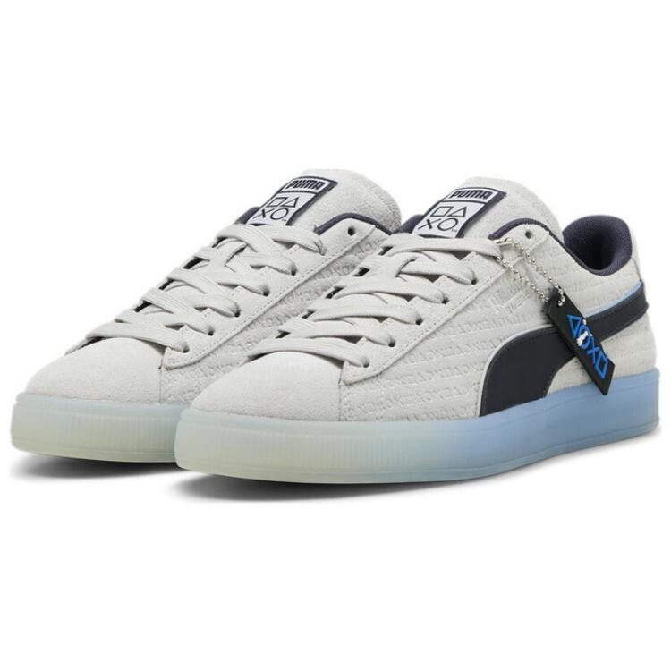 

Кроссовки Suede Playstation Glacial Grey Puma