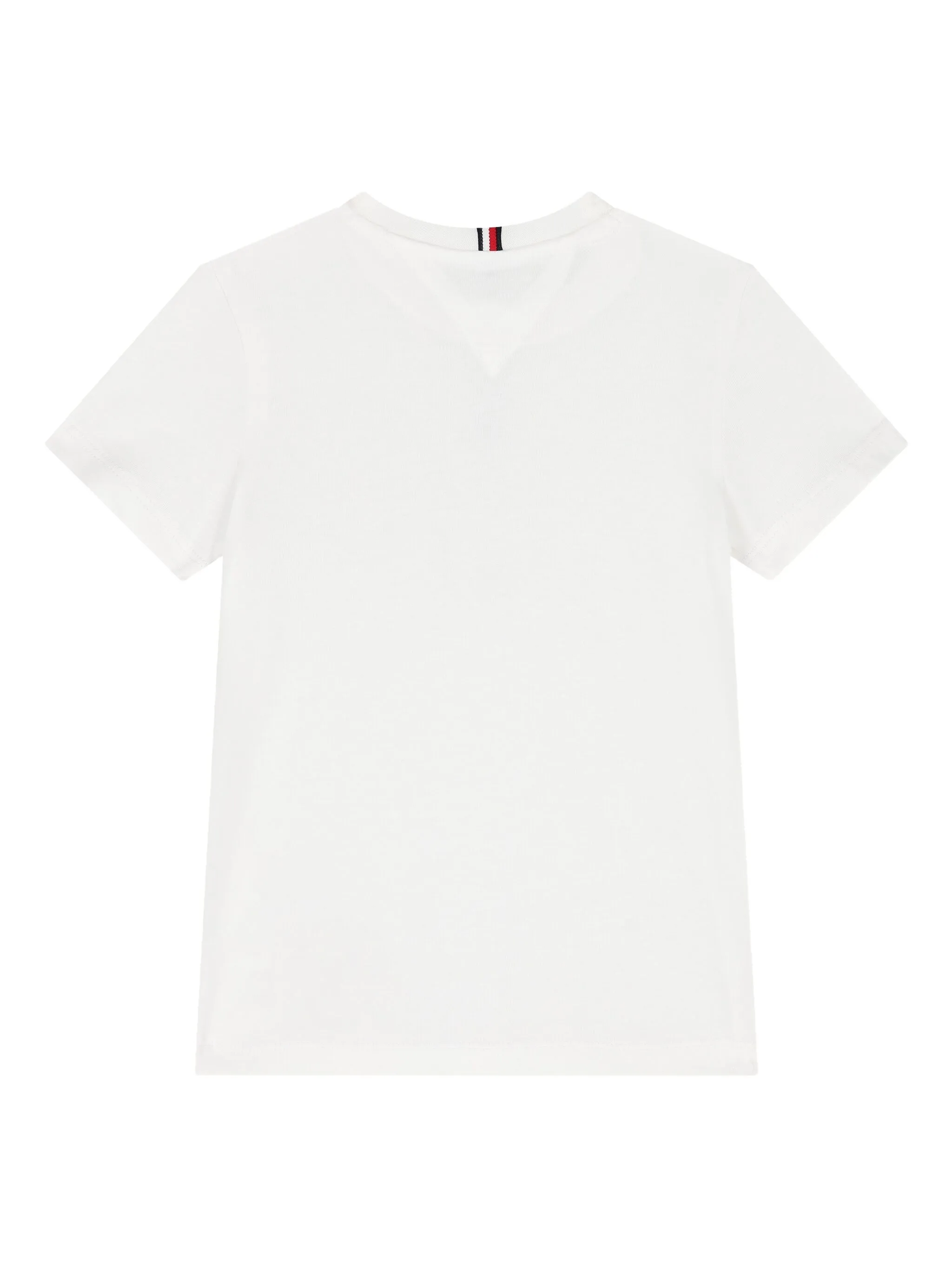 

Хлопковая футболка Tommy Hilfiger Junior, белый