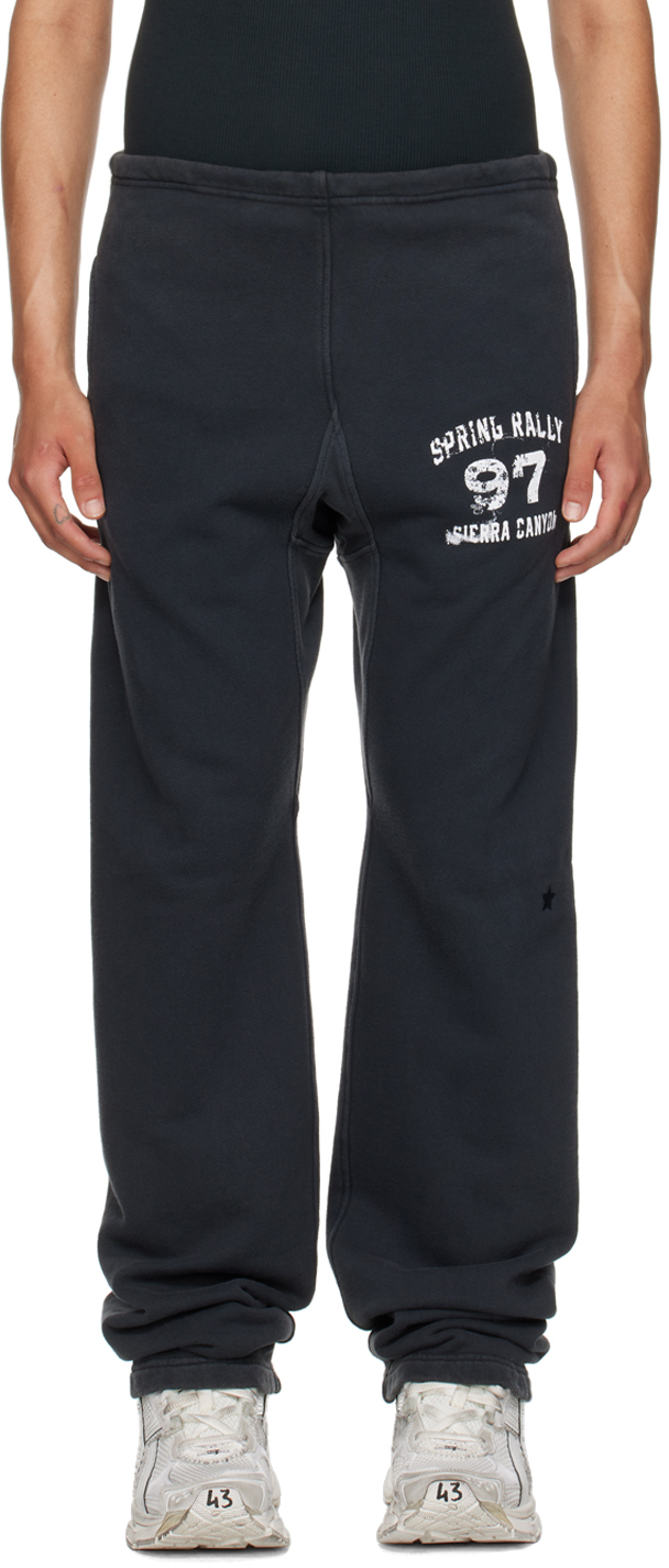 

Эксклюзивные спортивные штаны SSENSE GREG ROSS, черный