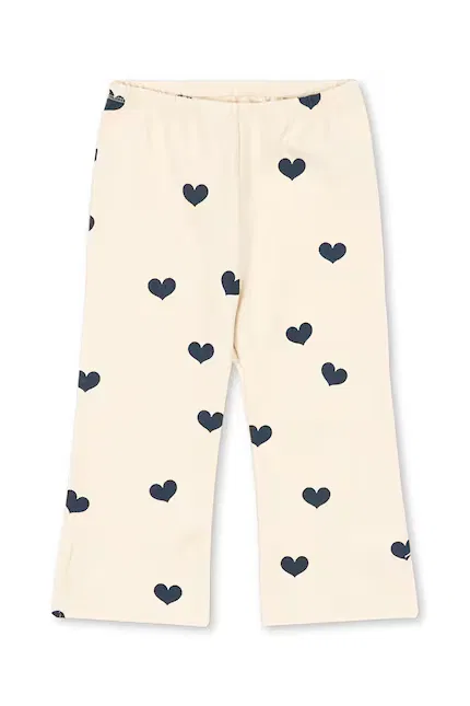 Штаны детские с разрезом DREY SLIT PANTS Konges Sløjd, розовый