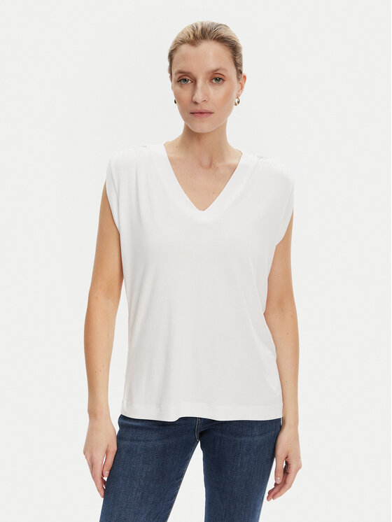 

Блузка regular fit W5YP52 KCYW2 Guess, белый