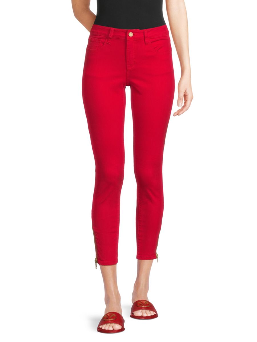 

Укороченные джинсы Skinny Fit Etienne Marcel, красный