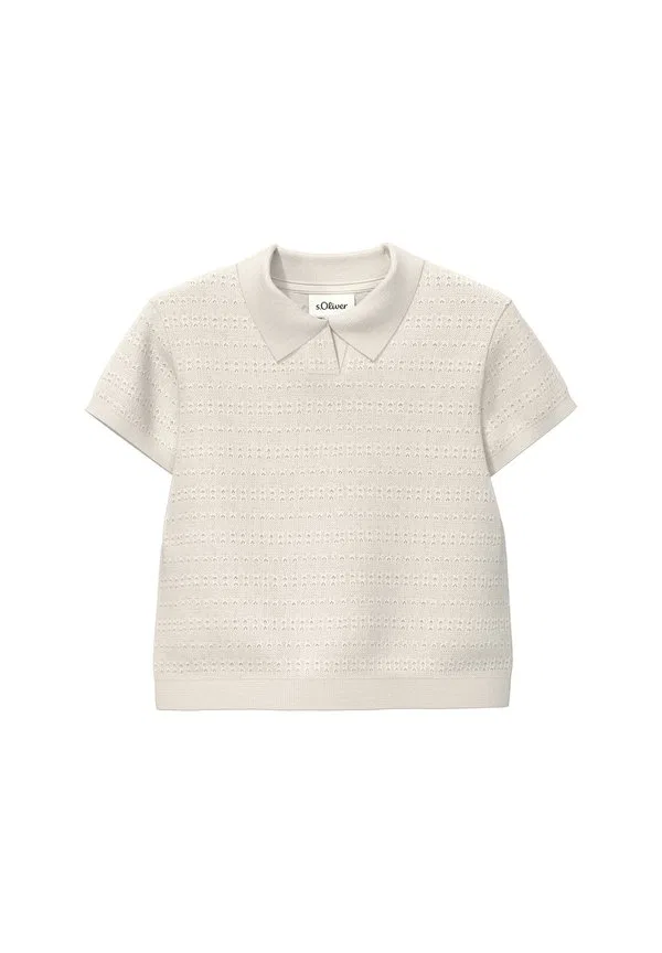 Рубашка-Поло strickpullover S.Oliver, Creme