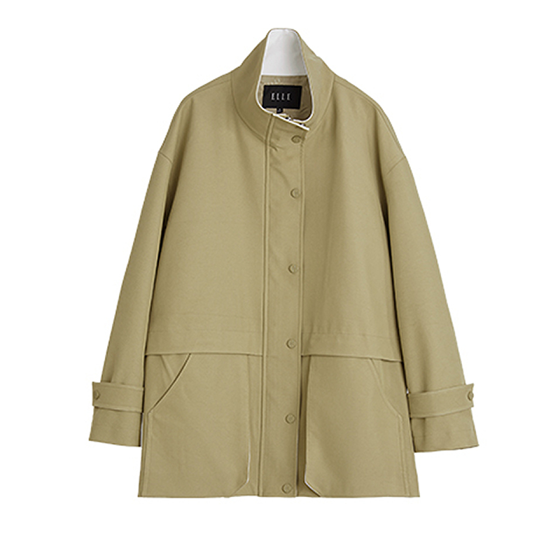 

ELLE Тренч женский светлый хаки