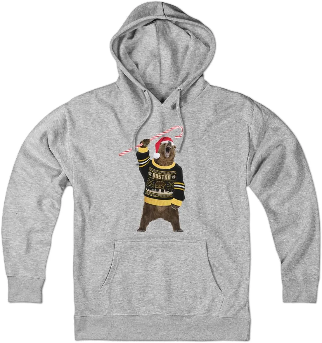 

Chowdaheadz Boston Holiday Sweater Bear Hoodie — унисекс худи из мягкого хлопкового микса