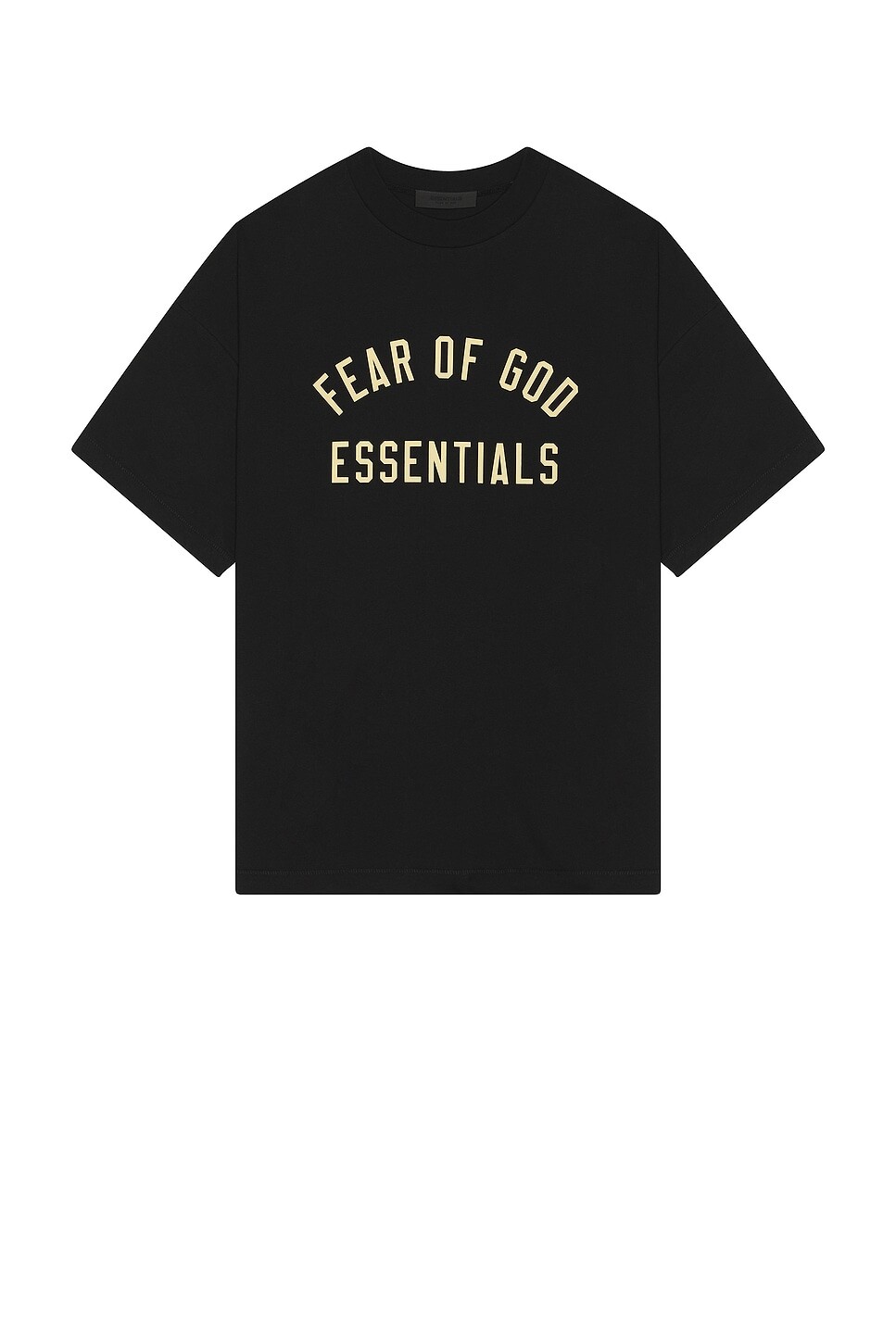 

Футболка из джерси с круглым вырезом Fear Of God Essentials, черный