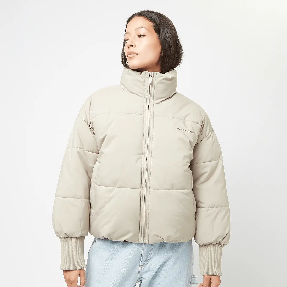 

Куртка Pegador Jara Oversized Box Puffer Jacket, бежевый